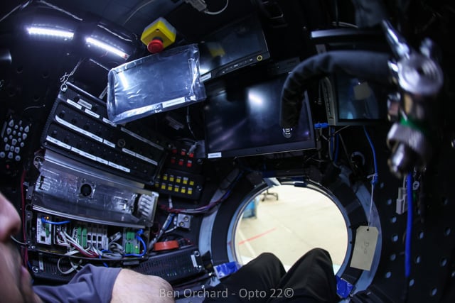 Inside the simulator for Deepsea Challenger