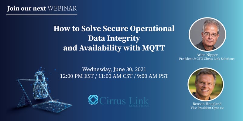 Cirrus Link MQTT Security Webinar 063021