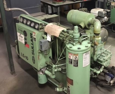 40 HP rotary screw compressor - legacy equipment holding valuable data