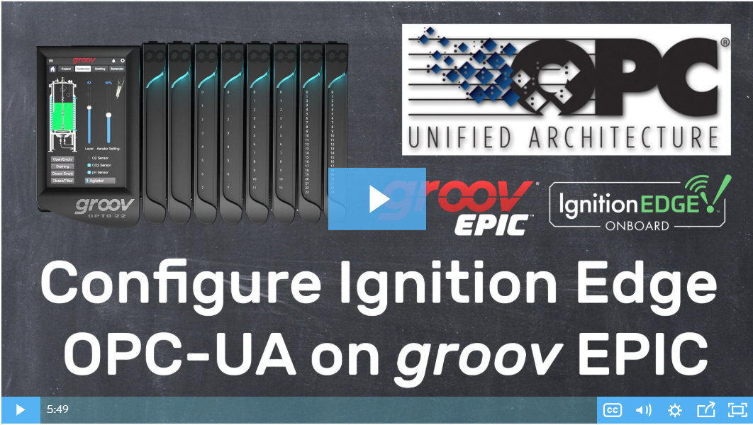 Watch and learn: another video added to Ignition Edge series