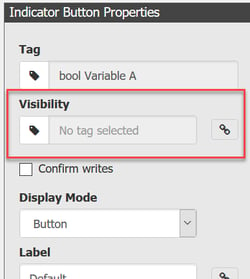 Indicator Button Properties