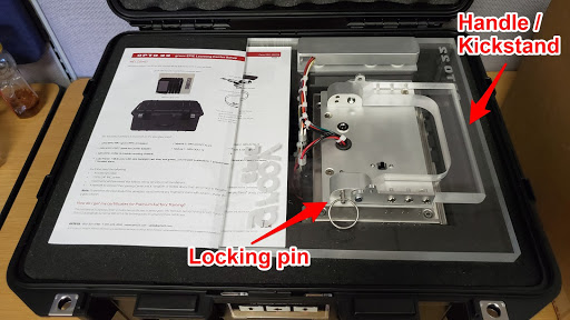 Learning Center case opened