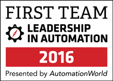 Automation World First Team Badge