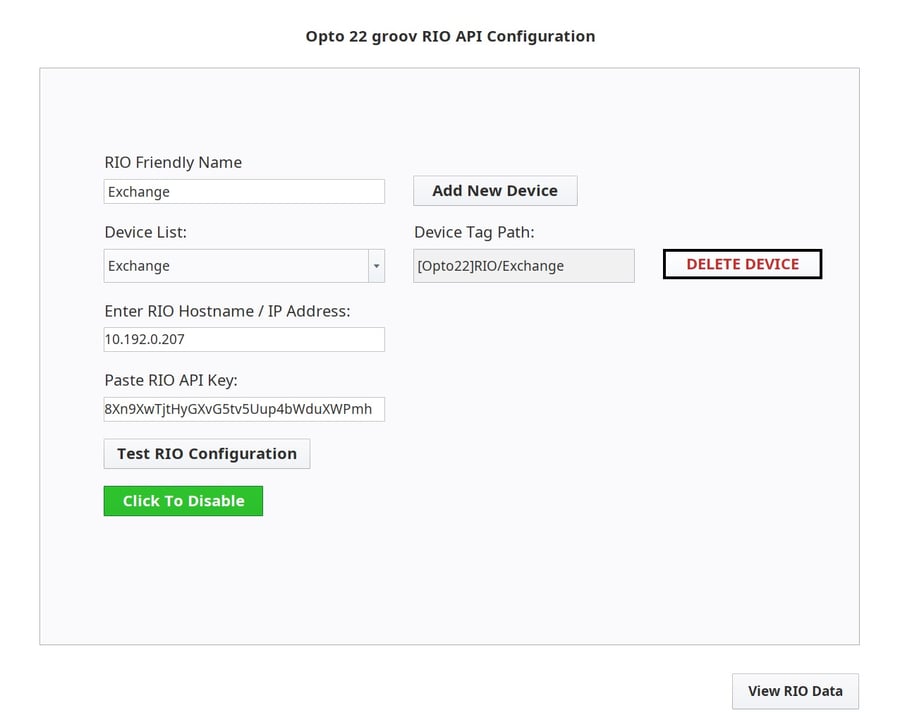 groov RIO Ignition Exchange Project Spotlight