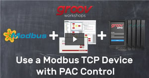 Use Modbus TCP device with PAC Control