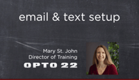 groov email and text message setup how-to video