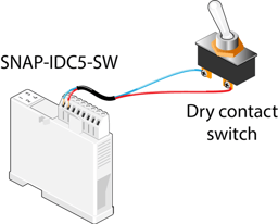 Module wiring: switch to SNAP-IDC5-SW