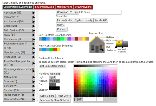 groov SVG Image Library