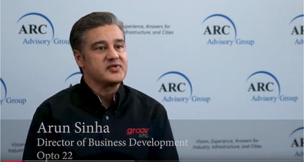 ARC Advisory Group interviews Opto 22's Arun Sinha