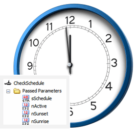 Scheduling subroutine from Opto 22 customer