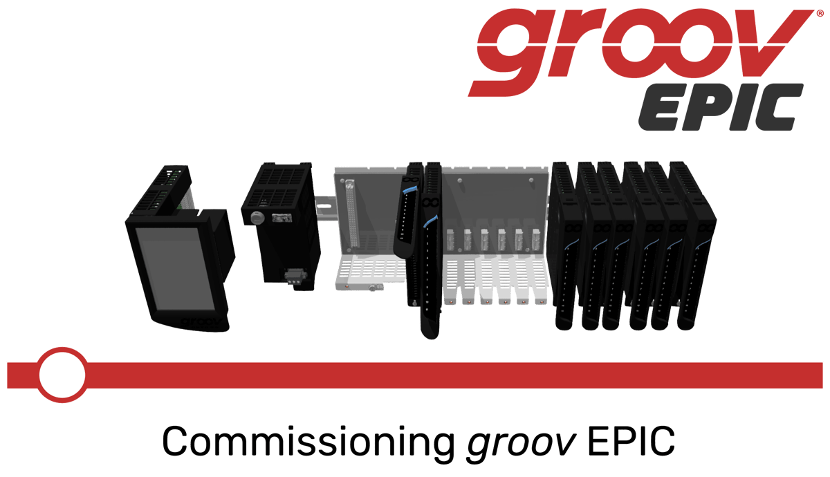 Groov Epic Module Commissioning groov EPIC