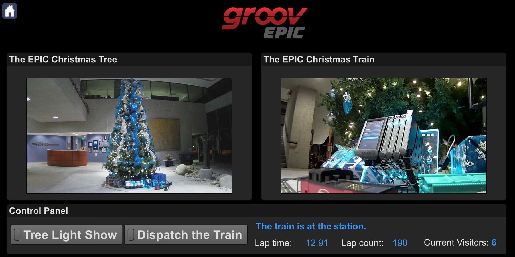 groov EPIC Holiday Page