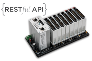 Opto 22 SNAP PAC controller has a RESTful API