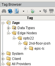 Tag folder structure