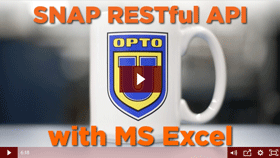 Video: Using SNAP PAC RESTful API with Microsoft Excel