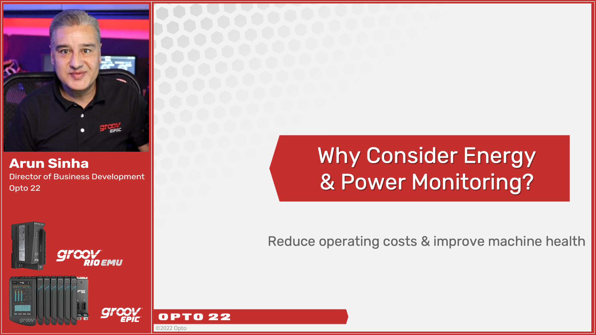 Learn the benefits of power and energy monitoring