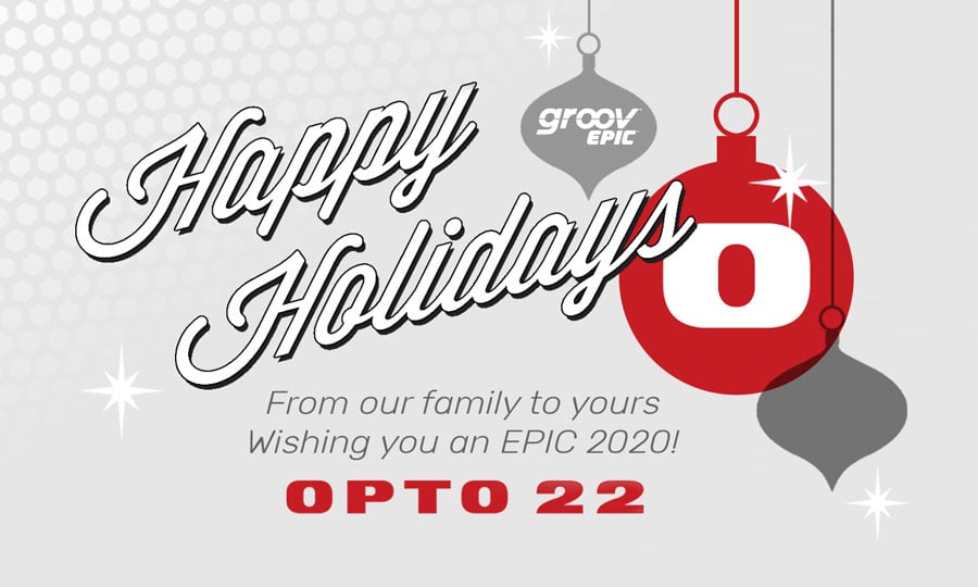 Happy Holidays from Opto 22