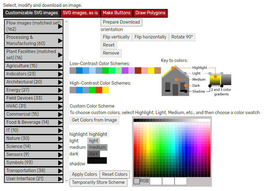 More options for HMI animations